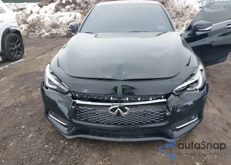 2018 Infiniti Q60 3.0T Luxe z USA, uszkodzony, nr VIN JN1EV7EK4JM341764